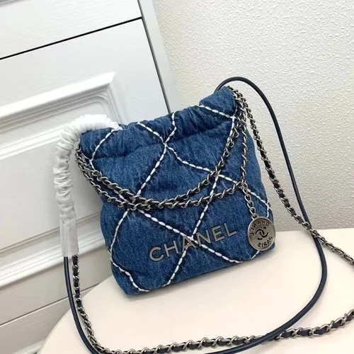 11 Chanel Drawstring Bucket Bag Small Women Luxury Lambskin