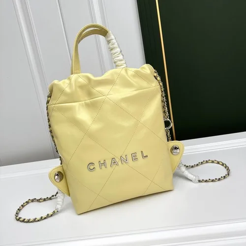 11 Chanel Drawstring Bucket Bag Small Women Luxury Lambskin