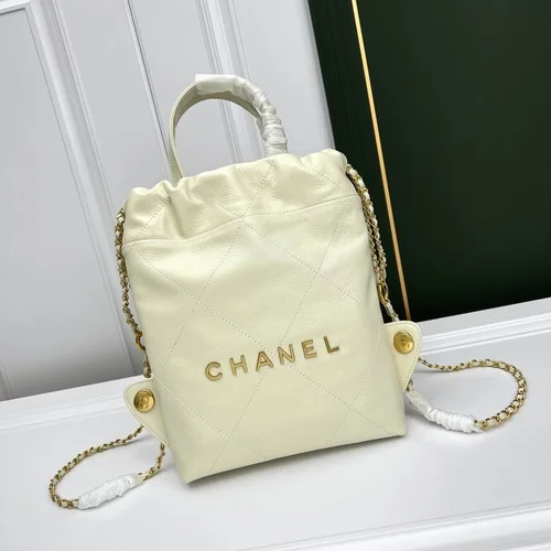 11 Chanel Drawstring Bucket Bag Small Women Luxury Lambskin