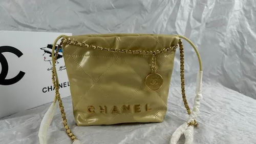 11 Chanel Drawstring Bucket Bag Small Women Luxury Lambskin