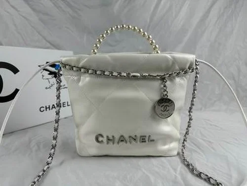 11 Chanel Drawstring Bucket Bag Small Women Luxury Lambskin