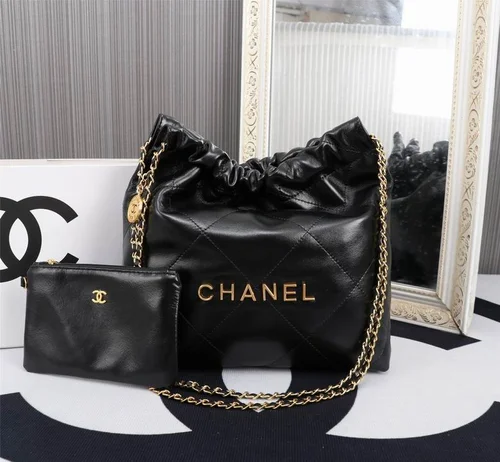 11 Chanel Drawstring Bucket Bag Small Women Luxury Lambskin
