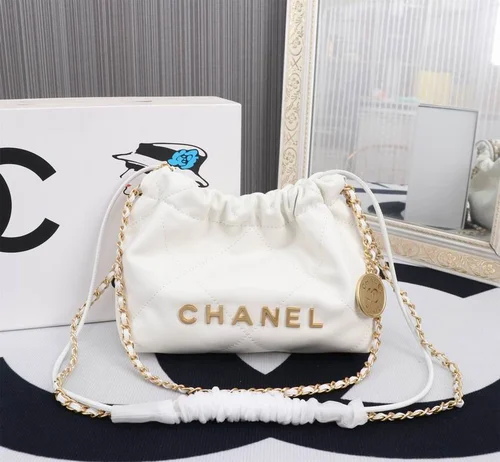 11 Chanel Drawstring Bucket Bag Small Women Luxury Lambskin