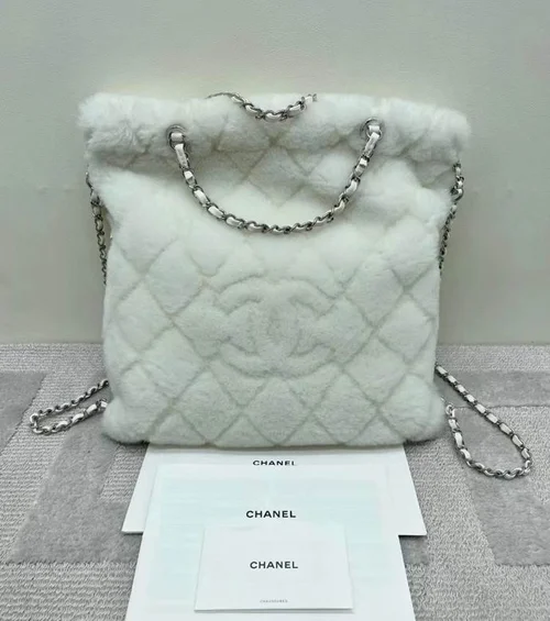 11 Chanel Drawstring Bucket Bag Small Women Luxury Lambskin