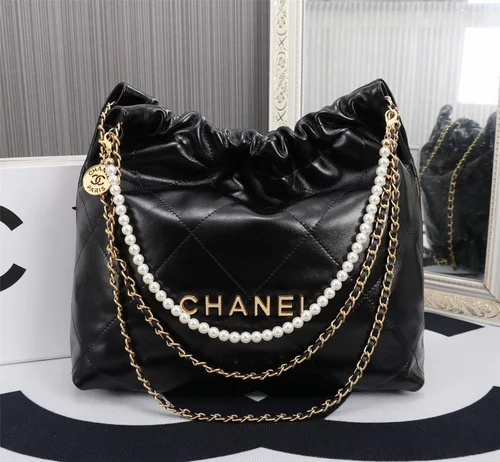 11 Chanel Drawstring Bucket Bag Small Women Luxury Lambskin