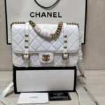 11 Chanel 19 Flap Bag Medium Women Luxury Quilted Leather