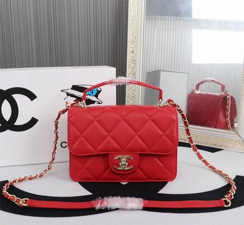 11 Chanel Classic Flap Bag Medium Women Luxury Quilted Caviar