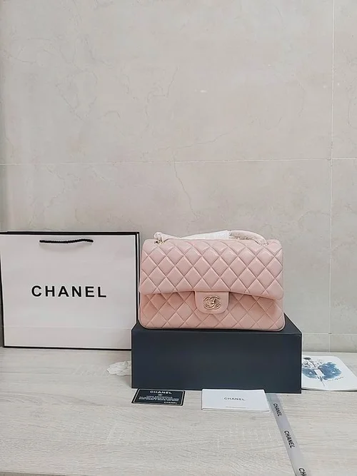 11 Chanel Classic Flap Bag Medium Women Luxury Quilted Caviar
