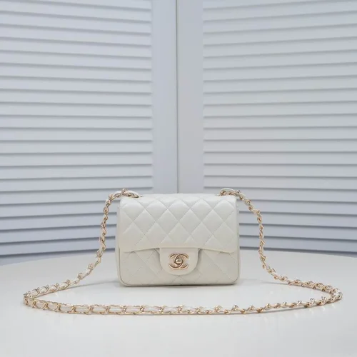 11 Chanel Classic Flap Bag Medium Women Luxury Quilted Caviar