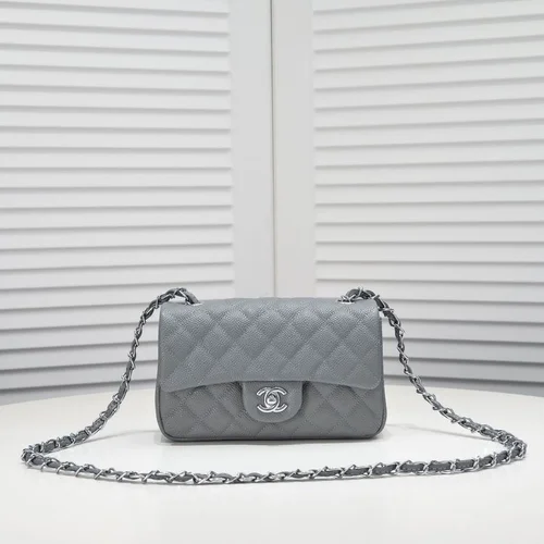 11 Chanel Classic Flap Bag Medium Women Luxury Quilted Caviar