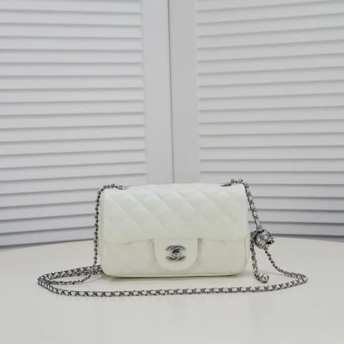 11 Chanel Classic Flap Bag Medium Women Luxury Quilted Caviar
