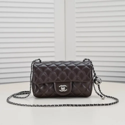 11 Chanel Classic Flap Bag Medium Women Luxury Quilted Caviar