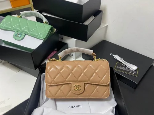 11 Chanel Classic Flap Bag Medium Women Luxury Quilted Caviar