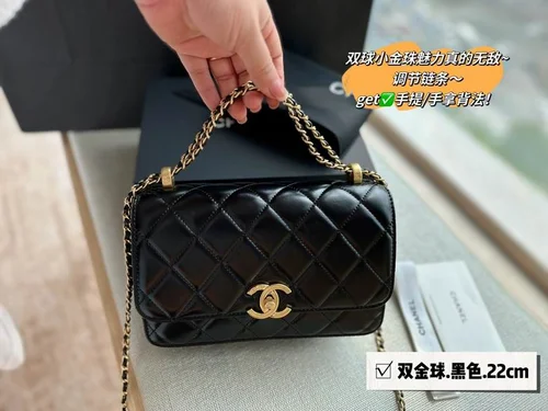 11 Chanel Classic Flap Bag Medium Women Luxury Quilted Caviar
