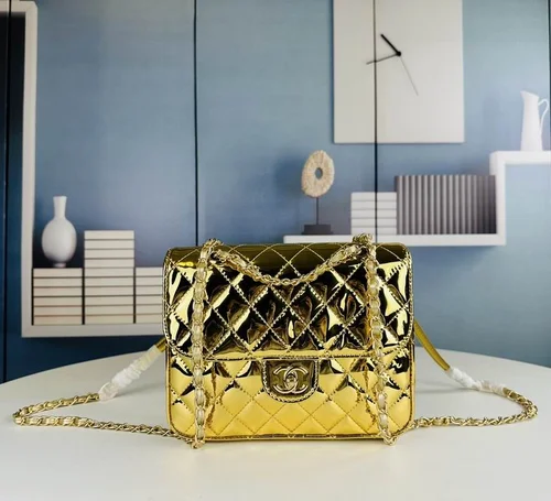 11 Chanel Classic Flap Bag Medium Women Luxury Quilted Caviar