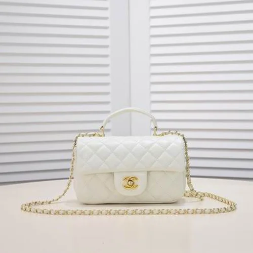 11 Chanel Classic Flap Bag Medium Women Luxury Quilted Caviar