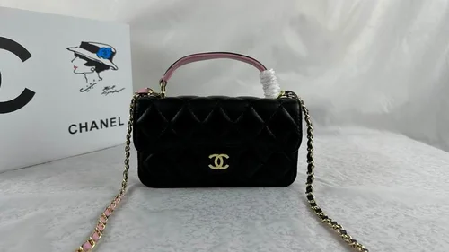 11 Chanel Classic Flap Bag Medium Women Luxury Quilted Caviar