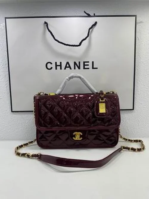 11 Chanel Classic Flap Bag Medium Women Luxury Quilted Caviar