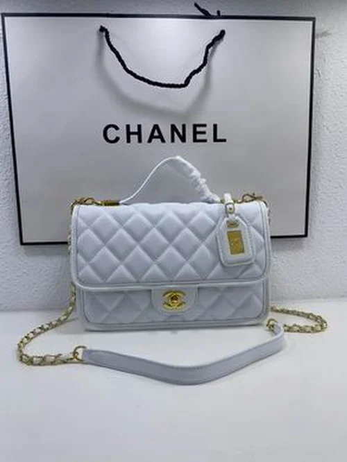 11 Chanel Classic Flap Bag Medium Women Luxury Quilted Caviar