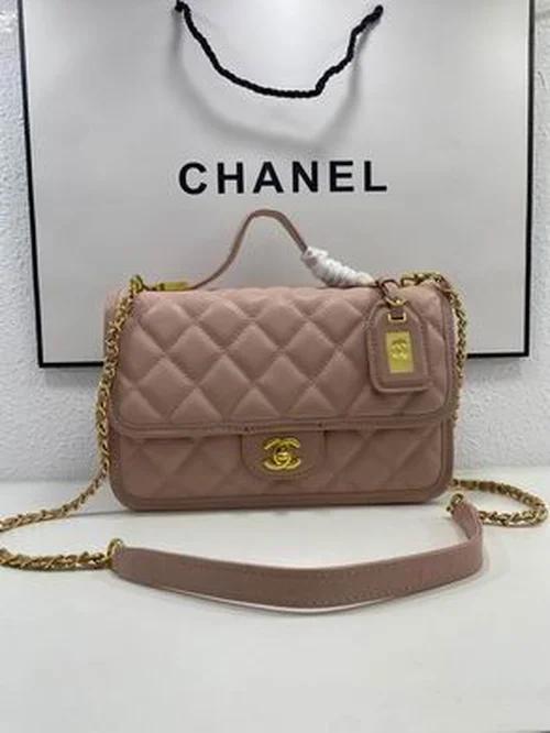 11 Chanel Classic Flap Bag Medium Women Luxury Quilted Caviar