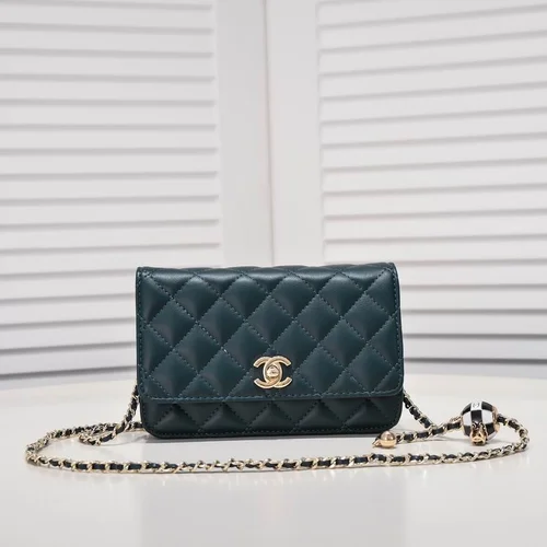 11 Chanel Classic Flap Bag Medium Women Luxury Quilted Caviar