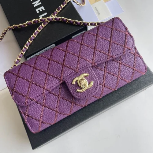 11 Chanel Classic Flap Bag Medium Women Luxury Quilted Caviar