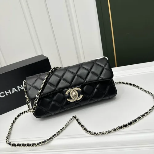 11 Chanel Classic Flap Bag Medium Women Luxury Quilted Caviar