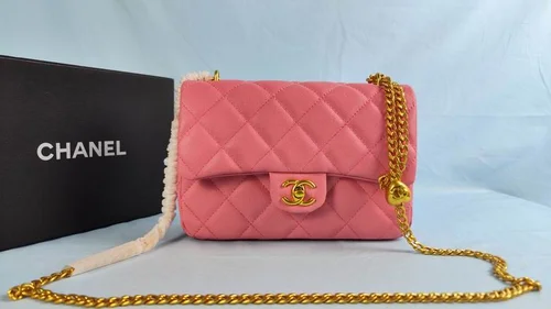 11 Chanel Classic Flap Bag Medium Women Luxury Quilted Caviar