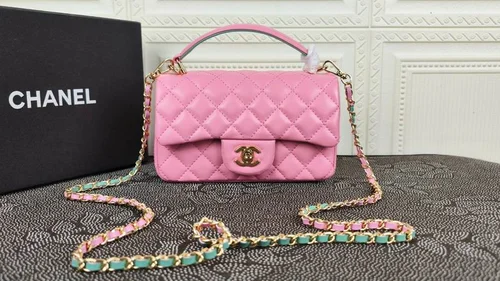 11 Chanel Classic Flap Bag Medium Women Luxury Quilted Caviar