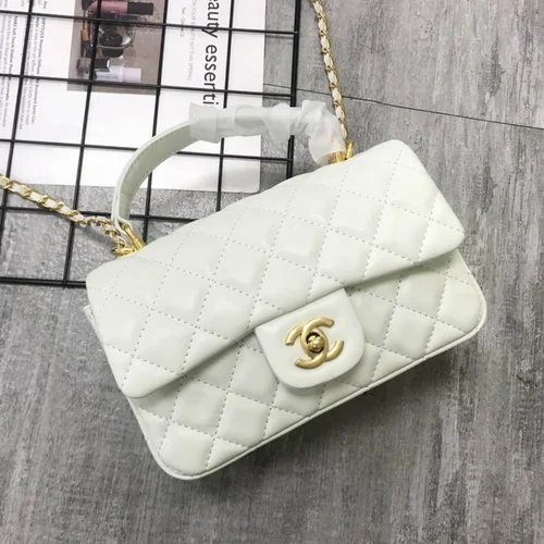 11 Chanel Classic Flap Bag Medium Women Luxury Quilted Caviar