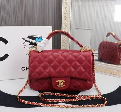 11 Chanel Classic Flap Bag Medium Women Luxury Quilted Caviar