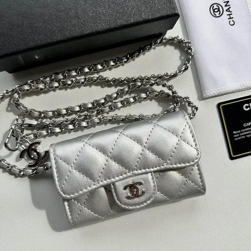 11 Chanel Classic Flap Bag Medium Women Luxury Quilted Caviar
