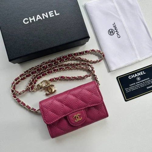 11 Chanel Classic Flap Bag Medium Women Luxury Quilted Caviar