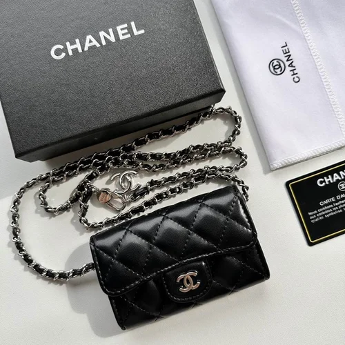 11 Chanel Classic Flap Bag Medium Women Luxury Quilted Caviar