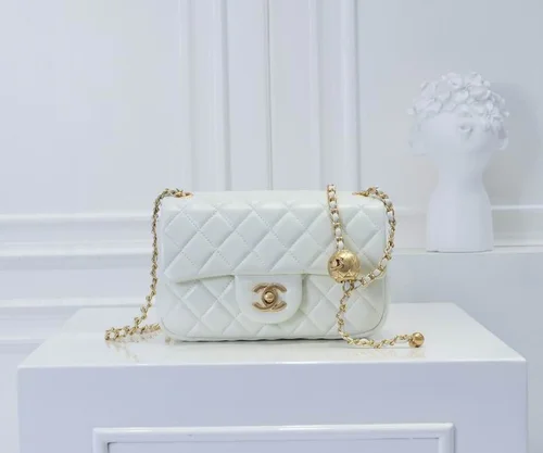 11 Chanel Classic Flap Bag Medium Women Luxury Quilted Caviar