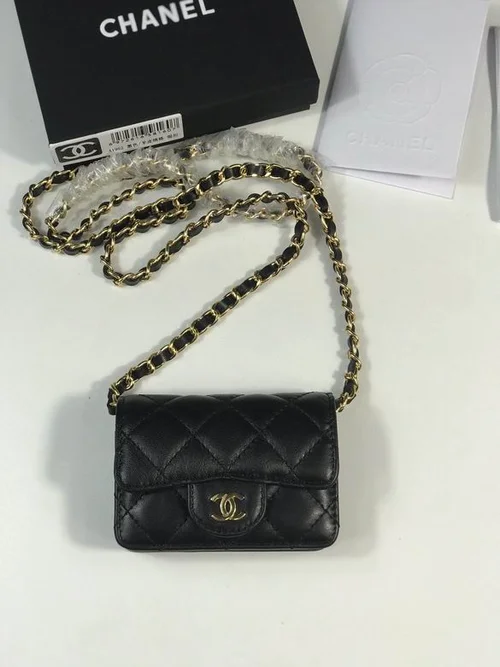11 Chanel Classic Flap Bag Medium Women Luxury Quilted Caviar