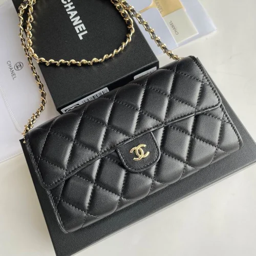 11 Chanel Classic Flap Bag Medium Women Luxury Quilted Caviar