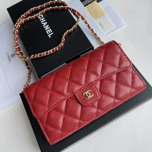 11 Chanel Classic Flap Bag Medium Women Luxury Quilted Caviar
