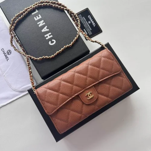 11 Chanel Classic Flap Bag Medium Women Luxury Quilted Caviar