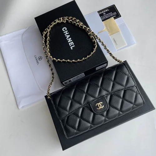 11 Chanel Classic Flap Bag Medium Women Luxury Quilted Caviar