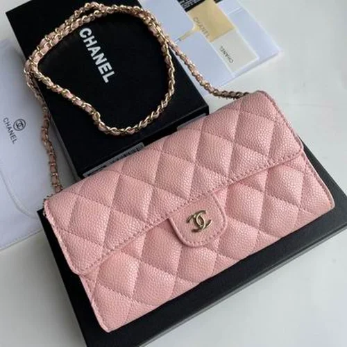 11 Chanel Classic Flap Bag Medium Women Luxury Quilted Caviar