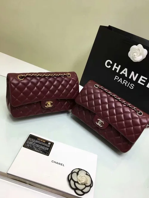 11 Chanel Classic Flap Bag Medium Women Luxury Quilted Caviar