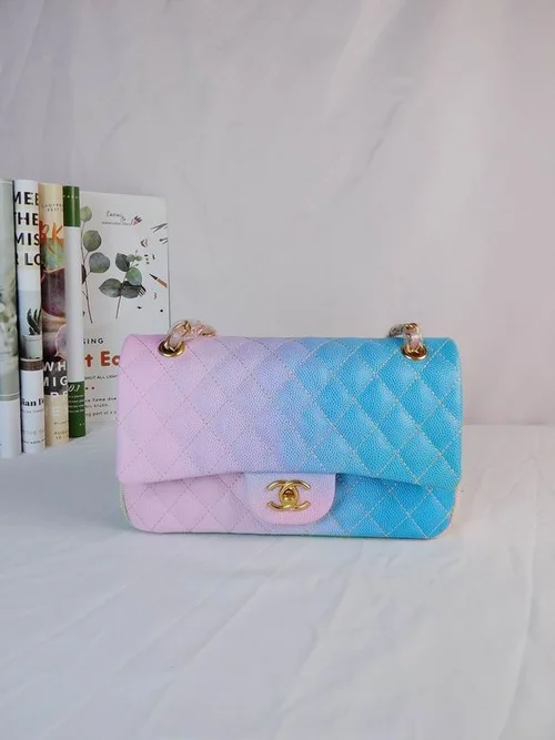 11 Chanel Classic Flap Bag Medium Women Luxury Quilted Caviar