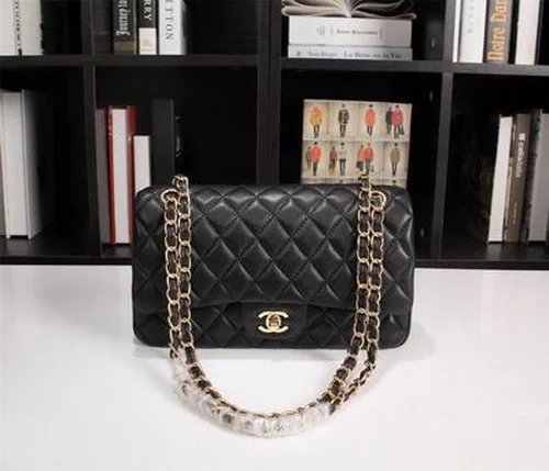 11 Chanel Classic Flap Bag Medium Women Luxury Quilted Caviar