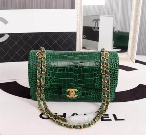 11 Chanel Classic Flap Bag Medium Women Luxury Quilted Caviar