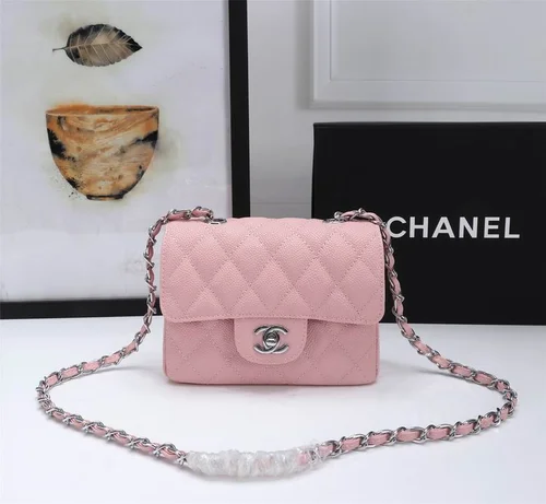 11 Chanel Classic Flap Bag Medium Women Luxury Quilted Caviar