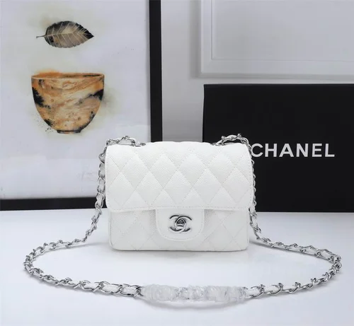 11 Chanel Classic Flap Bag Medium Women Luxury Quilted Caviar