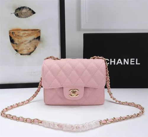 11 Chanel Classic Flap Bag Medium Women Luxury Quilted Caviar