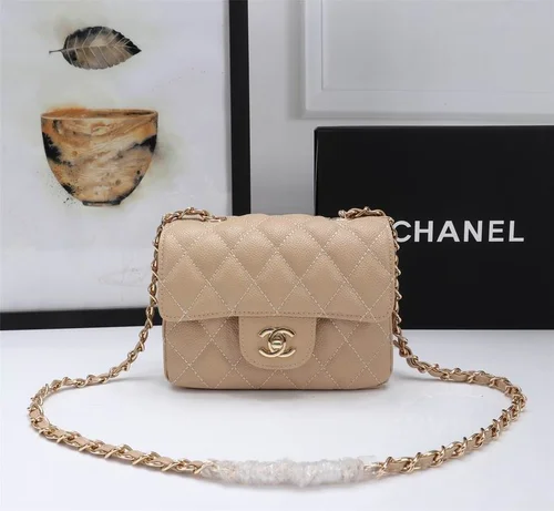 11 Chanel Classic Flap Bag Medium Women Luxury Quilted Caviar