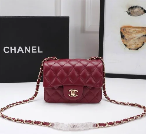 11 Chanel Classic Flap Bag Medium Women Luxury Quilted Caviar
